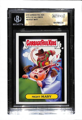 Night Mary #4B 2016 Garbage Pail Kids Halloween card