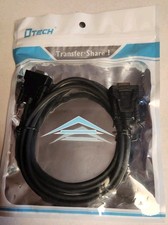 DTECH DT-9007C RS232 Cross Cable F/F L 1.5M D-TECH NEW NIP
