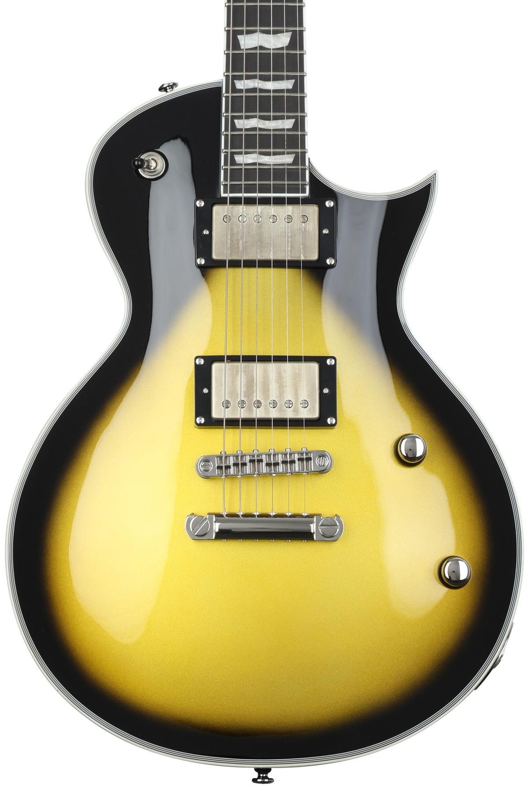 Фирменная электрогитара ESP LTD BK-600 Bill Kelliher - Винтажная серебряная Sunburst 296190₽