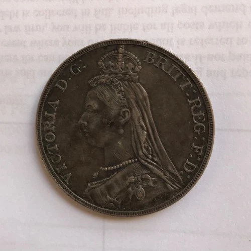 1887 Victoria Crown — photo from the most recent tracked eBay sale
