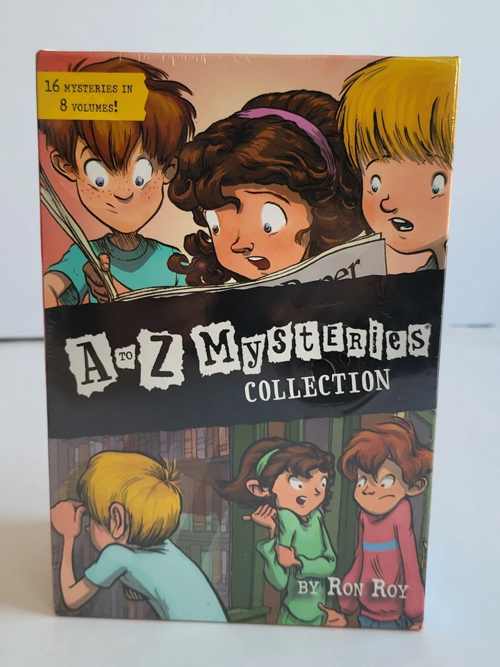 A to Z Mysteries: The Complete Box Set Collection by Ron Roy (Books 1-8) SEALED - Image 2 of 4