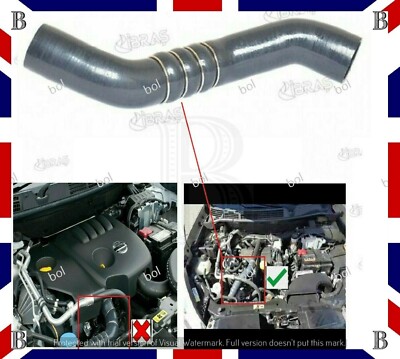 TURBORURY Compatibile/ricambio per Tubo Turbo InterCOOLER NISSAN