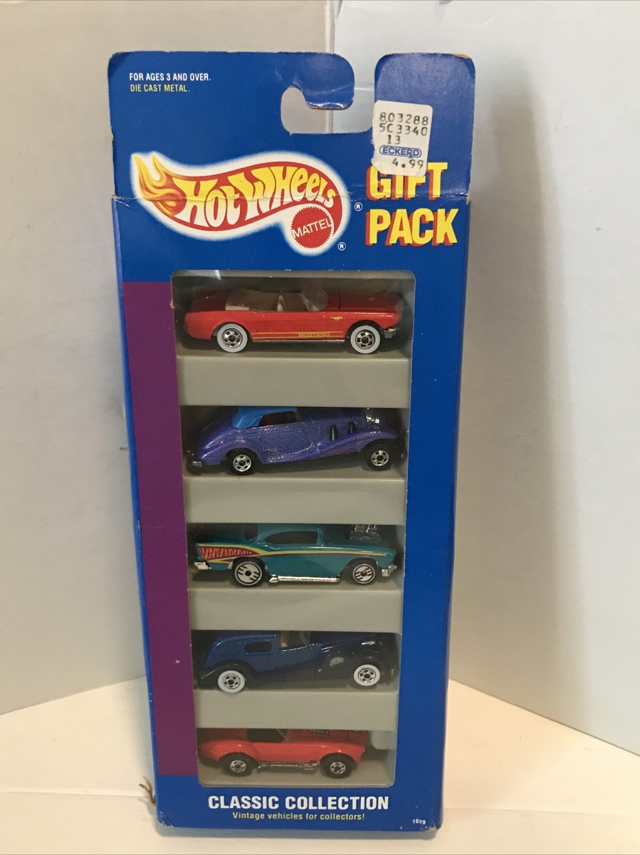 1994 Hot Wheels - 5 Car Gift Pack - Classic Collection #1629 NIB