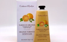 Crabtree & Evelyn Classic TAROCCO ORANGE Eucalyptus Sage Hand Therapy Lotion 3.5
