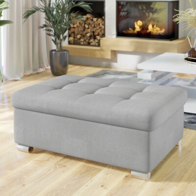 Hocker Nicole Großer Sitzbank Sitzhocker Fußhocker Farbauswahl gute Qualität II