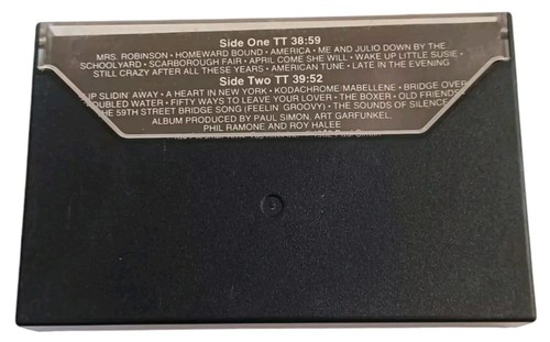 Simon and Garfunkel - Concert In Central Park Cassette Warner Brothers 2K5 3654 - Picture 2 of 3