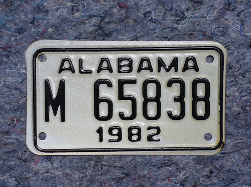 Targa Moto Alabama 1982 - Foto 1 di 3