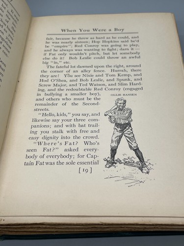When You Were A Boy von Edwin Sabin, 1905 1. Auflage HC, Illustrated Steele - Bild 13 von 15