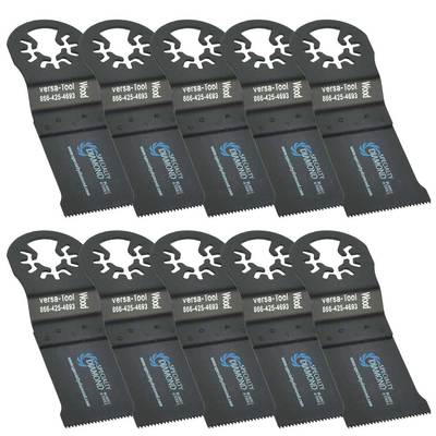 Versa Tool AB10A 35mm HCS Multi-Tool Saw Blades 10/Pk