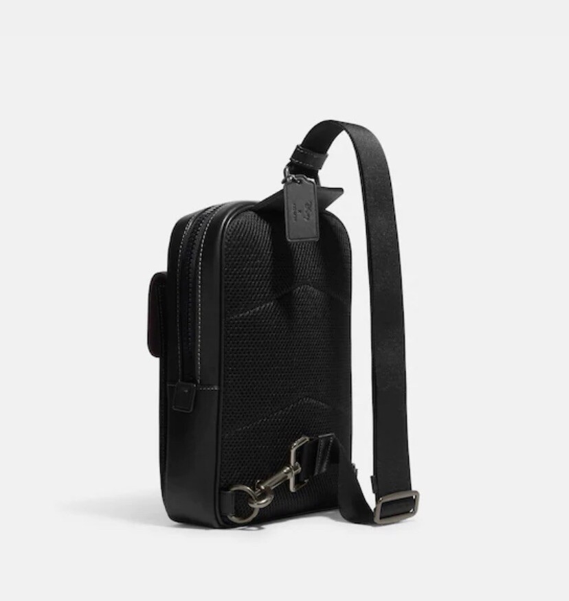 NWT MEN's Disney X Coach Track Pack Villains In Signature