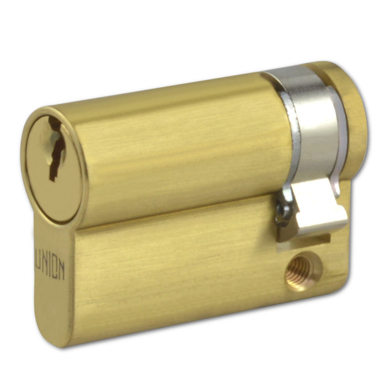 Union 2X20 Single Cylinder Brass (J2X20-PL-B)