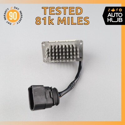 03-17 Bentley Continental GT GTC AC A/C Heater Blower Fan Resistor OEM 81k