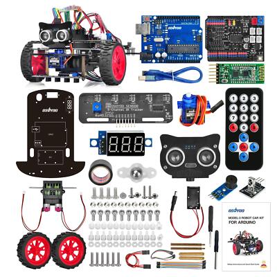 OSOYOO Arduino UNO Model 3 Roboter Auto Fernbedienung App zum Lernen
