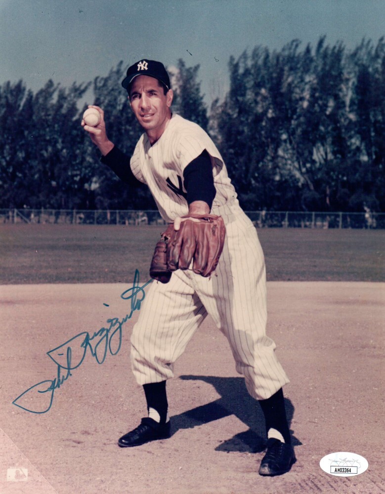 Phil Rizzuto Signed Autographed 8X10 Photo Vintage New York 