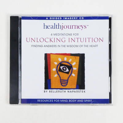 UNLOCKING INTUITION 4 Guided Meditations CD Self Hypnosis Psychic Mind Power