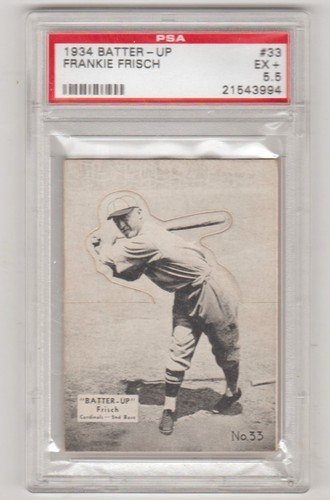 Frankie Frisch #33 1934 Batter Up card