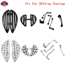 Footrests Floorboards Brake Arm Shifter Shaft Shift Lever Fit For FLHT 2014-2021