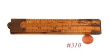 boxwood brass CS Chapin Stephens Co 53 1/2 ARCHITECT RULE RULER tool