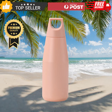 Orange 316 Stainless Steel 580Ml Insulated Bottle Tapered Design Sleek