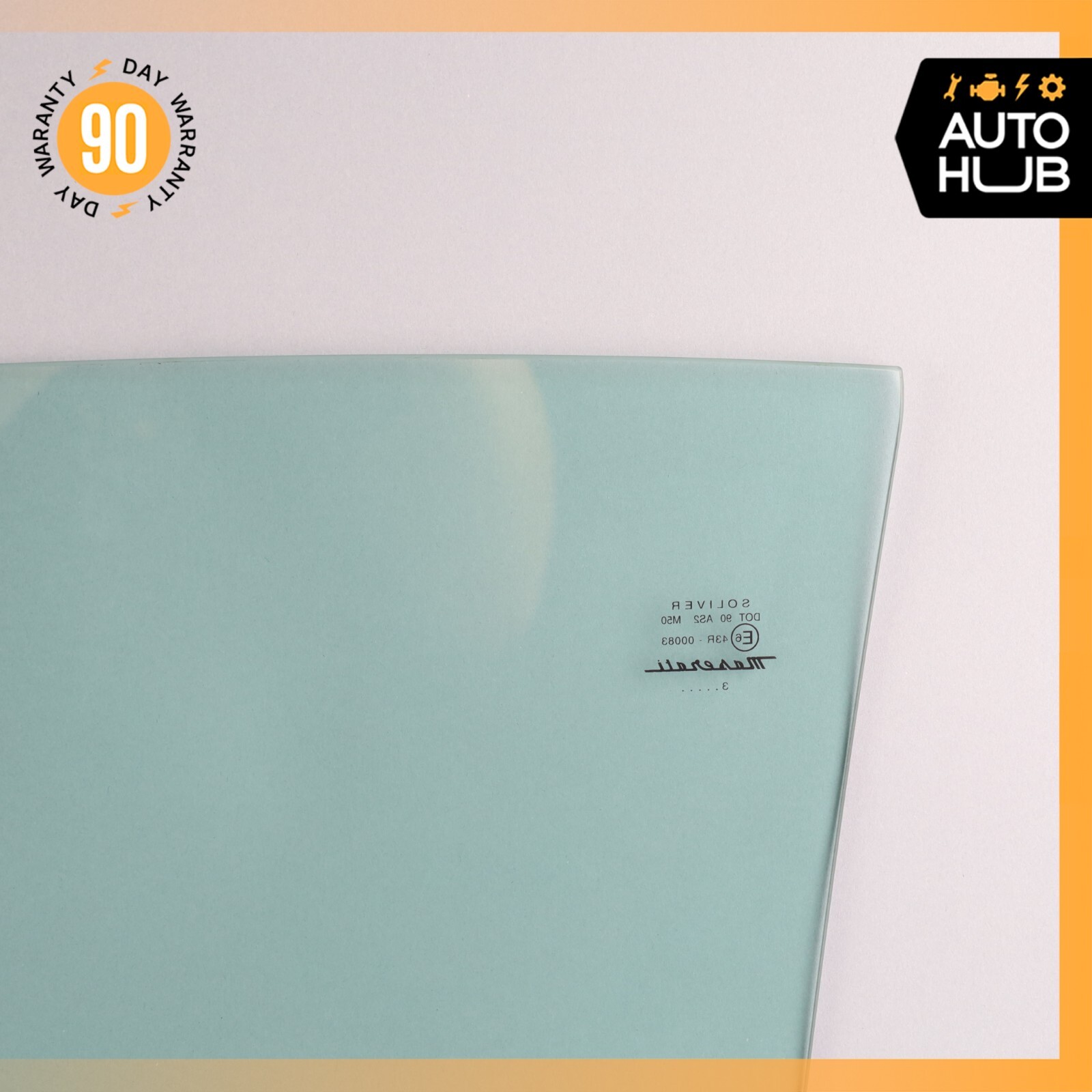02-07 Maserati M138 Coupe 4200 GT Right Passenger Side Door Window Glass OEM 67k