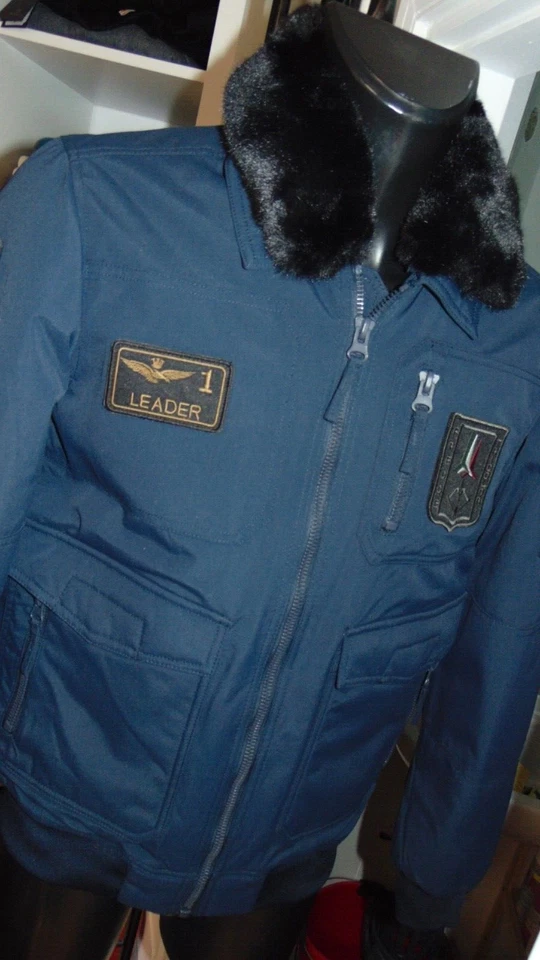 AERONAUTICA MILITARE GIUBBOTTO PIUMA D'OCA CALDISSIMO TG 50 FRECCE TRICOLORE C - Immagine 3 di 4