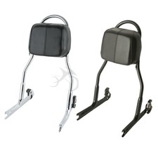 Detachable Passenger Sissy Bar Backrest Fit For Harley Softail Deluxe Fat Boy