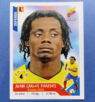 2019 3R Brazil Copa America FIFA #203 JUAN CARLOS PAREDES Ecuador Soccer Team