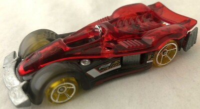 Vintage HOT WHEELS Clear Red ROAD ROCKET 1995 Car 1:64 – Loose | eBay
