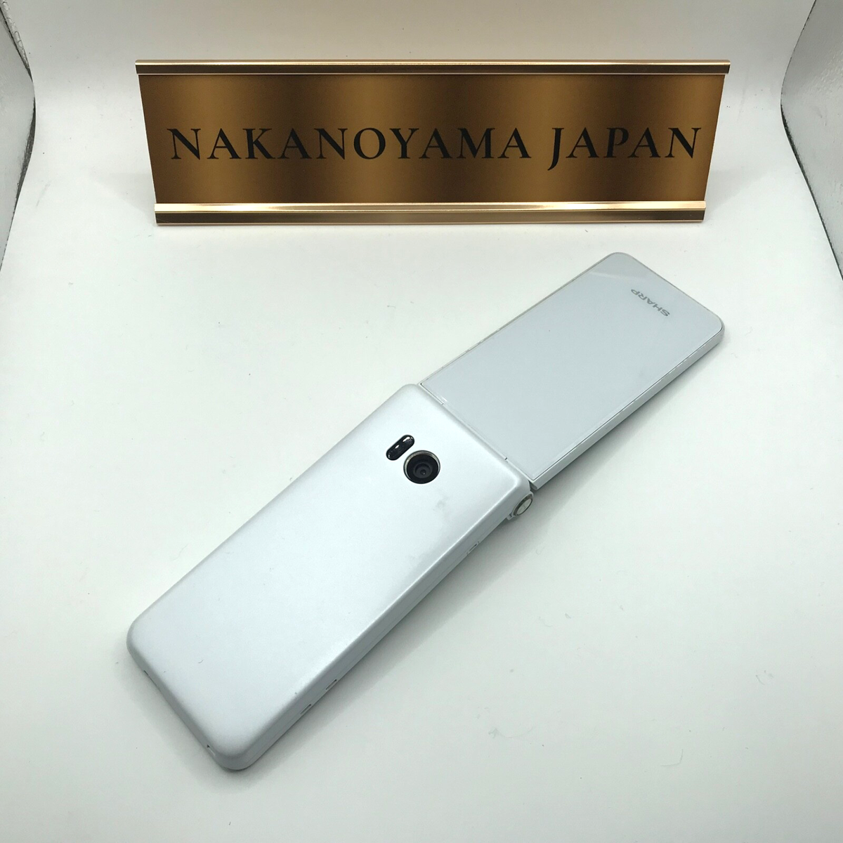 SHARP AQUOS KEITAI WHITE SH-N01 Android Flip Phone Unlocked 601SH