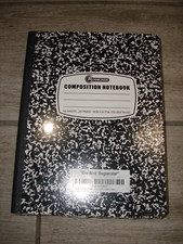 Rosmonde - 5 Pack College Ruled Hard Cover Composition Notebook , 200 Pages