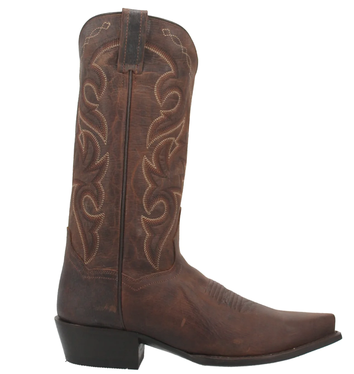 Dan Post Men's Milwaukee RToe 13" Cowboy Boots In Black Mignon Corona Leather - 18 D, Classic Western Style - View #11
