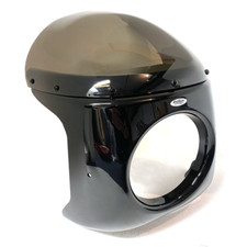 7" Universal Motorcycle Headlight Fairing Windshield for Cafe Racer