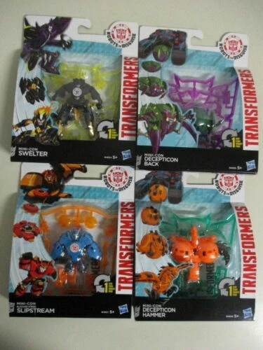 Figuras de acción de Transformers y robots de original (sin abrir), sobre transformers robots in disguise