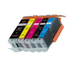 5 PK New Ink Combo  smart chip for Canon 250 251 Pixma MX922 MG6620 MG5622