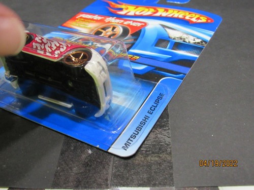 Mitsubishi Eclipse #174 Faster Than Ever FTE WHITE 2005 HOT WHEELS 1/64 DIECAST - Picture 5 of 7