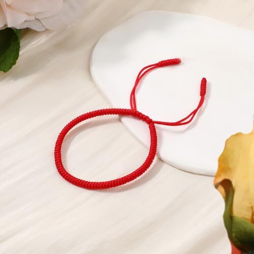 Handmade Red String Bracelet Authentic Blessed Tibetan Buddhist Monks ...