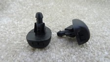 ROVER WATER SPRAY JET WASHER NOZZLE BLACK FOR FRONT WINDSHIELD