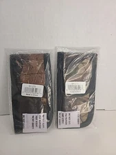 2 FOLDING KNIFE SHEATH | Camo Nylon Belt Pouch Sleeve - For Folders up to 5" New