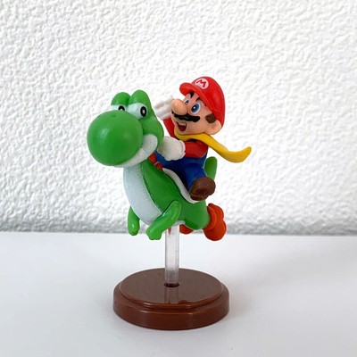 (Ware) Choco Egg Super Mario Brothers MARIO & YOSHI Mini Figur Anime Furuta