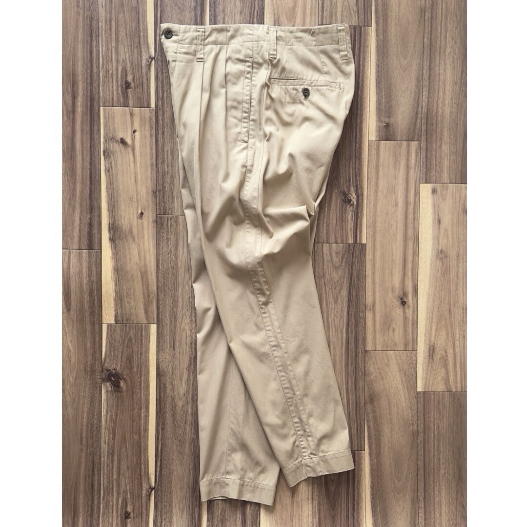 パンツ Issey Miyake 04AW Cotton Chino Pants ISSEY MIYAKE Straight pants, chinos, cotton | eBay