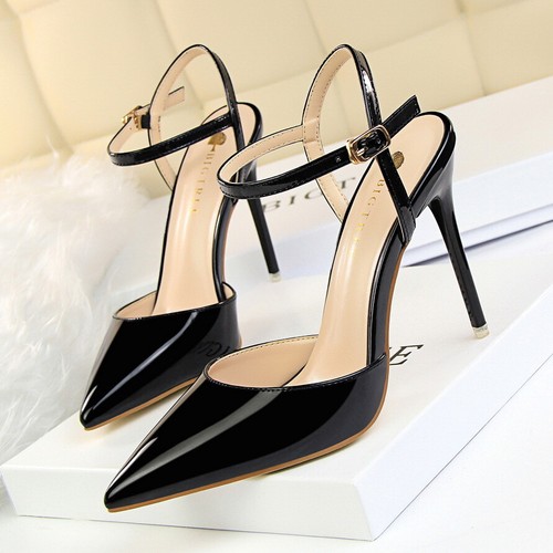Women Pointed Toe High Heels Slingback Sexy Pumps Sandals Stilettos Party Shoes - Picture 13 of 25