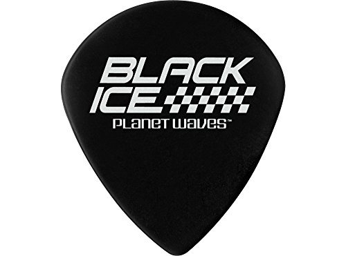 Planet Waves Black Ice Guitar Picks, 100 pack, Light