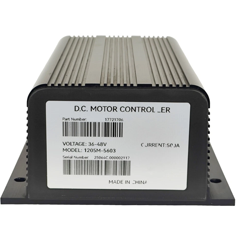 Controlador de motor 1205M-5603 36-48V 500A DC apto para carro de golf Curtis Club Car Foto 3 de 4