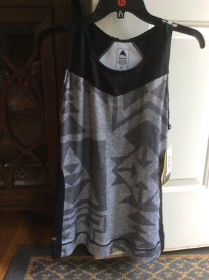 NWT- Burton First Layer Active Tank- Nordic Print