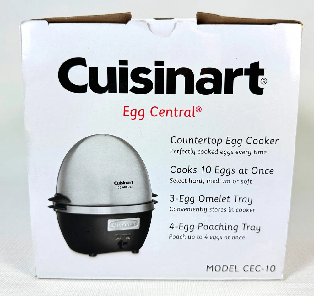 Cuisinart CEC-10 Countertop Egg Cooker with Poacher Function