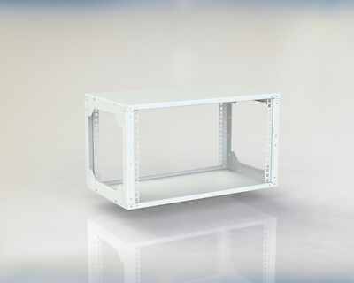 Rack Magic 6HE Mini Wandverteiler - 290mm Tiefe - 48,3cm( 19 Zoll 19'') - RAL7035
