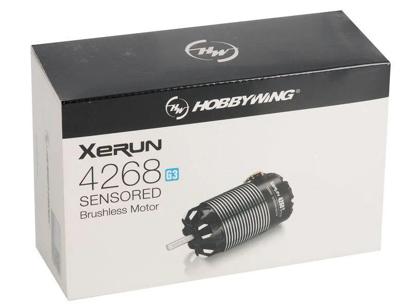 Hobbywing Xerun 4268SD Brushless Motor 2400kv G3 Sensored para 1:8 On-Road HW304 - Imagen 2 de 4
