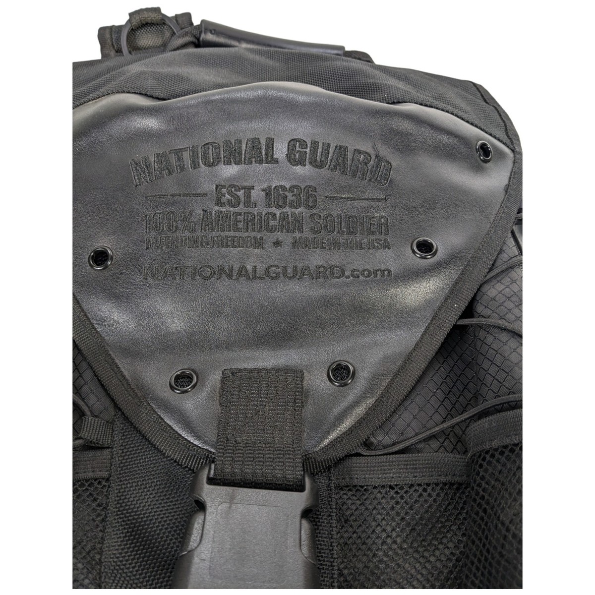 【MADE IN USA】US MADE NATIONAL GUARD BAG National Guard Black Tactical Backpack Daypack Laptop Bag