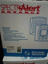 System Sensor SPSWV Wall Mount Speaker Strobe - White | NEW IM BOX