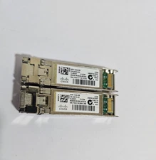 Cisco SFP-10G-SR Lot of 2 (Pair) Cisco 10-2415-03 10G SFP+ Transceiver Modules